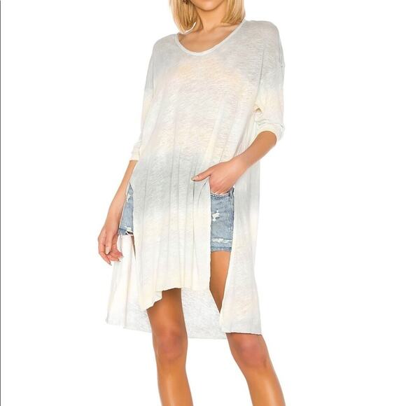 We The Free People Pomona Tee Mint Short Sleeve Oversized Tunic Top Size XS - Picture 10 of 11